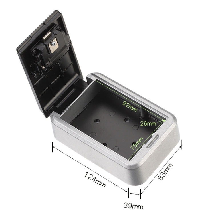 KB-Q-FSG Large Capacity Wall-Mounted Key Box Password Key Storage Box KB-Q-FSG Large Capacity Wall-Mounted Key Box Password Key Storage Box